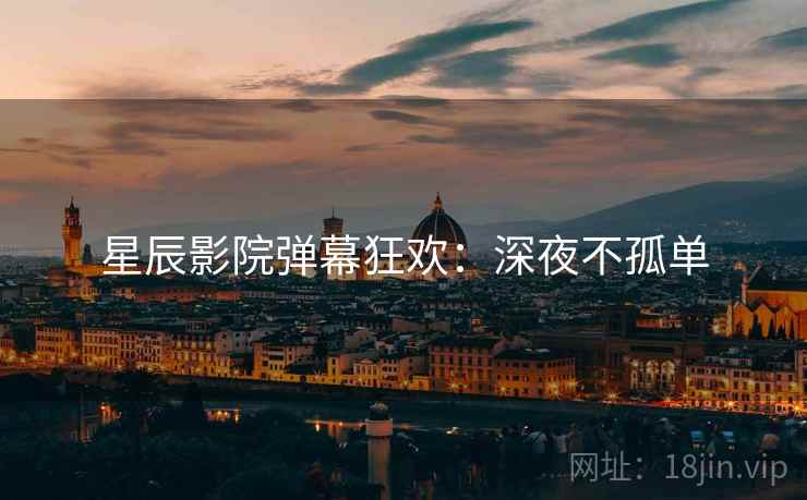 星辰影院弹幕狂欢：深夜不孤单
